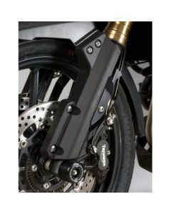 R&G Racing Black Fork Protectors For 2012-2013 Triumph Tiger Explorer ABS1200