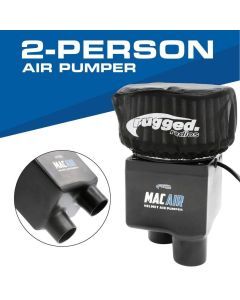 Rugged Radios MAC Air 2-Person Helmet Air Pumper (Pumper Only) MAC-2P