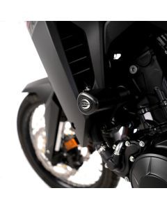 R&G Racing Black Aero Style Crash Protection Bobbins For 2023-2024 Honda Transalp XL750