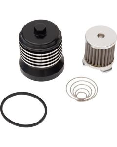 PC Flo Reusable Oil Filter Black/Polished #PCS4BC Harley Davidson