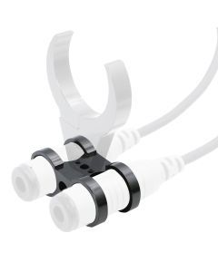 Rugged Radios Dual Headset or Helmet Jack - Bar Mount