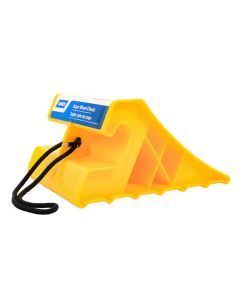 Super Wheel Chock with Rope, Yellow