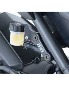 R&G Racing Black Footrest Delete Blanking Plate Kit For 2014-2015 Yamaha FZ09