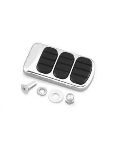 New Harley FLHT Standard 1995-2009ISO Brake Pedal Pad Chrome by Kuryakyn