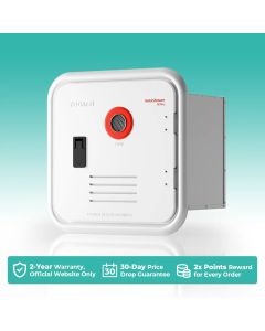Open Box - Fogatti InstaShower 9 Pro, 66,000 BTU RV Tankless Water Heater with Door & Mixing Tank