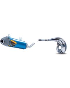 Factory Fatty Exhaust Pipe & TI Powercore 2.1 Silencer for HUSQVARNA TX 250 2017