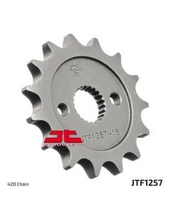JT Sprockets Front Steel Sprocket 15 Tooth 15T 428 Chain For Honda CR80 RG 1986 JTF1257.15