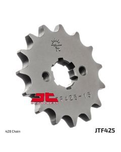 JT Sprockets Front Steel Sprocket 16 Tooth 16T 428 Chain For Suzuki RG125 FU-P,R,S,T Race Replica 1993-1996 JTF425.16