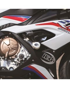 R&G Racing Black Aero Style Crash Protection Bobbins For 2019-2022 BMW S1000RR