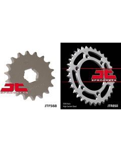 Front & Rear Sprocket Kit for YAMAHA XS650 B,C,D,E,F,G,H,2F-USA 74-81
