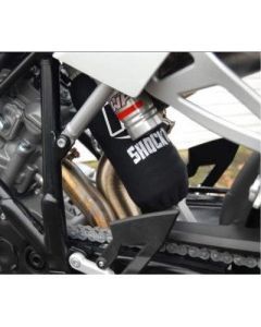 R&G Racing Black Shocktube Shock Protector For 2008-2011 BMW G450X SHOCK18BK
