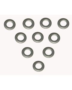 WSM Flat Washer 6mm Stainless - Pack Of 10 014-401