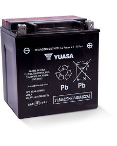Yuasa Maintenance Free YIX30LBS 12 Volt Battery YUAM6230X
