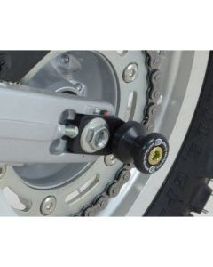 R&G Racing Black Cotton Reels Offset For 2013-2020 Honda CRF250L