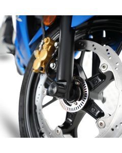 R&G Racing Black Fork Protectors For 2017-2024 Suzuki GSX-R125