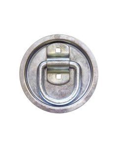 Bolt-On 1/2 Inch Forged D-Ring With Recessed Pan Mount