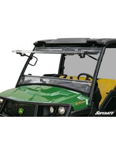 SuperATV John Deere Gator XUV 835 Scratch-Resistant Flip Windshield FWS-JD-835M-70