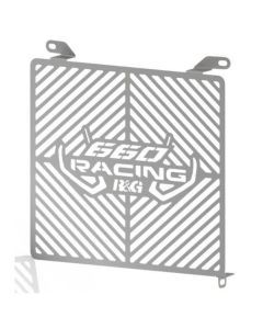 R&G Racing Stainless Steel Branded Radiator Guard For 2021-2024 Aprilia RS660