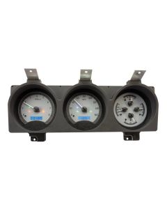 Dakota Digital 1981-1993 Dodge Full-size Truck/Ramchargers VHX Silver Blue Display Gauge Kit VHX-81D-PU-S-B