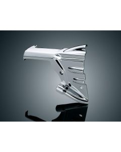 Kuryakyn Oil Line Cover and Transmission Shroud for V-Twin Chrome