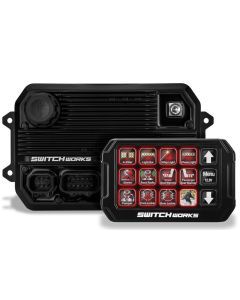 Switch Works Alpha12 Digital Smart Switcher with 12-Outputs With Mount For Ford Bronco 2021-2024