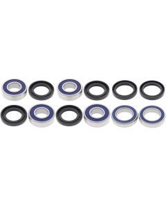 Complete Bearing Kit for Front and Rear Wheels fit Suzuki LT-50 84-87