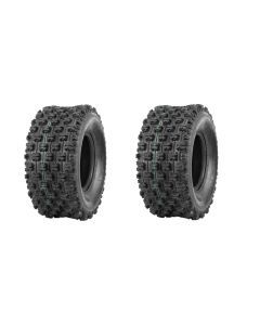 (Pair) 2 Quadboss Sport ATV Rear Tires 22X11X10 22X11-10 4 PLY QBT739