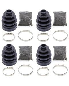 Complete Rear Inner & Outer CV Boot Repair Kit for Honda TRX420 FA IRS 2015-2016