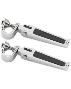 HIGHWAY MOTORCYCLE CLAMP ON FOOT PEGS FOOTPEGS Universal