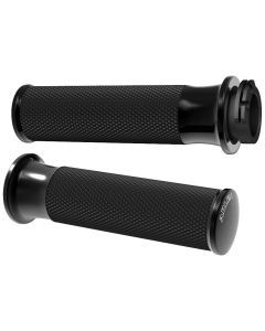 Harley FLHX Street Glide 2008-2014Smoothie Fusion Grips Black by Arlen Ness