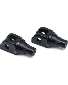 Kuryakyn Peg Adaptors Tapered Black