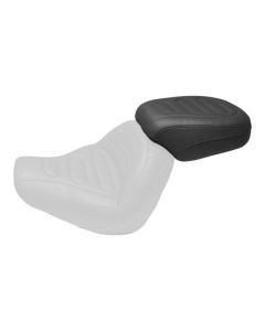 Mustang Standard Touring Passenger Seat With Backrest Black 75888