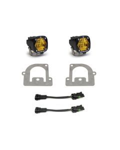 Baja Designs Fog Pocket Light Kit S1 Series Wide Cornering Pattern Baja Amber Lens 447683