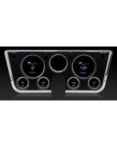 Dakota Digital 1967-1972 Chevrolet Pickup Series III Gauge Kit with Teal/Blue Display VFD3-67C-PU-Z