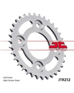 JT Sprockets Rear Steel Sprocket 37 Tooth 37T 420 Chain For Honda 110 Astrea Grand (Euro 3/4) 2017-2018 JTR212.37