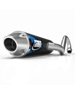 HMF Muffler Honda TRX 700XX 08-09 Black Competition Full System Exhaust Euro End Cap