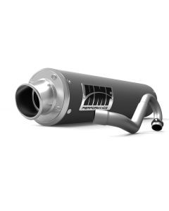 HMF Muffler Can-Am Outlander 500-850/XMR 12-24 Gun Metal Performance Full System Exhaust Turn Down End Cap