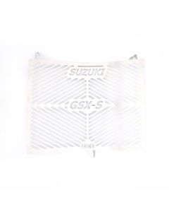 R&G Racing Stainless Steel Branded Radiator Guard For 2021-2024 Suzuki GSX-S 950
