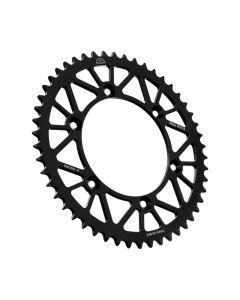 JT Sprockets Rear Racelite Aluminum Race Sprocket Black 51 Tooth 51T 520 Chain