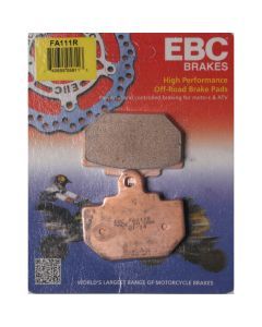 EBC 1 Pair Sintered R Series Heavy-Duty Brake Pads MPN FA111R