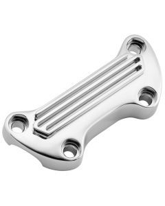 Bikers Choice Handlebar Top Clamp For - 241634 Finned Chrome