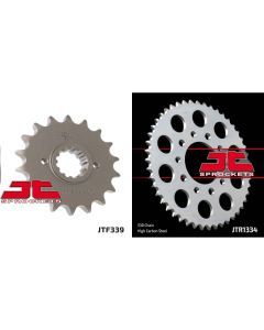 Front & Rear Sprocket Kit for HONDA VF1000 FE Interceptor 84 JT Sprockets