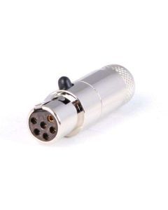 Rugged Radios 6-Pin Female Mini XLR Connector TA6FL C6P-FL