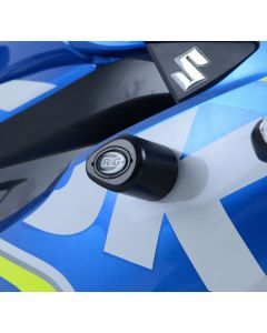 R&G Racing Black Aero Style Crash Protection Bobbins For 2017-2019 Suzuki GSX-R125