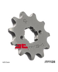 JT Sprockets Front Steel Sprocket 11 Tooth 11T 420 Chain For Derbi GPR 50 Nude 2006-2013 JTF1128.11