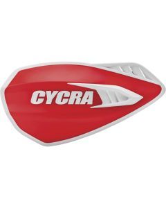 Cycra Cyclone Handguards Red/White - 1CYC-0056-343