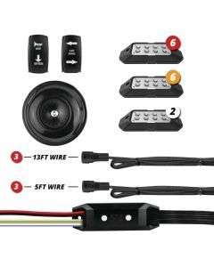 XK Glow 14 Piece Plug-And-Play Street Legal Conversion Kit - XK-DT-PRO