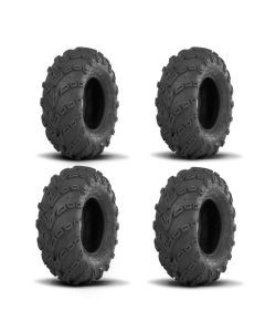 ITP Two Each Mud Lite Tires Front [24x8-12] And Mud Lite Tires Rear [24x10-11]