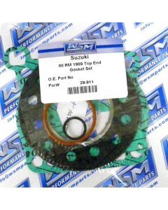 WSM Top End Gasket Kit For Suzuki 80 RM 1989 29-911