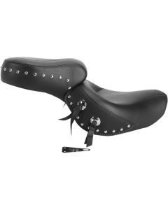 Honda VT1100 Shadow ACE Tourer 95-01 Wide Tour Seat 1pc/Chr Studs by Mustang